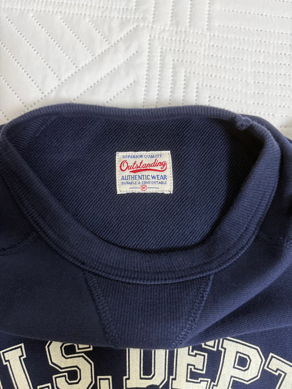 [M] 아웃스탠딩 MIL HALF SLEEVE SWEAT 상품이미지3