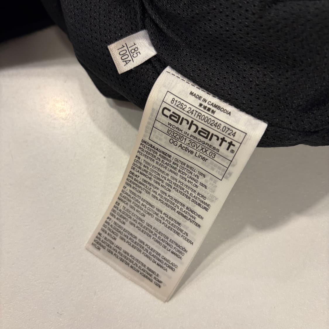 [XL] 칼하트 액티브 라이너 카모 플리스 후드 집업 D877 상품이미지7