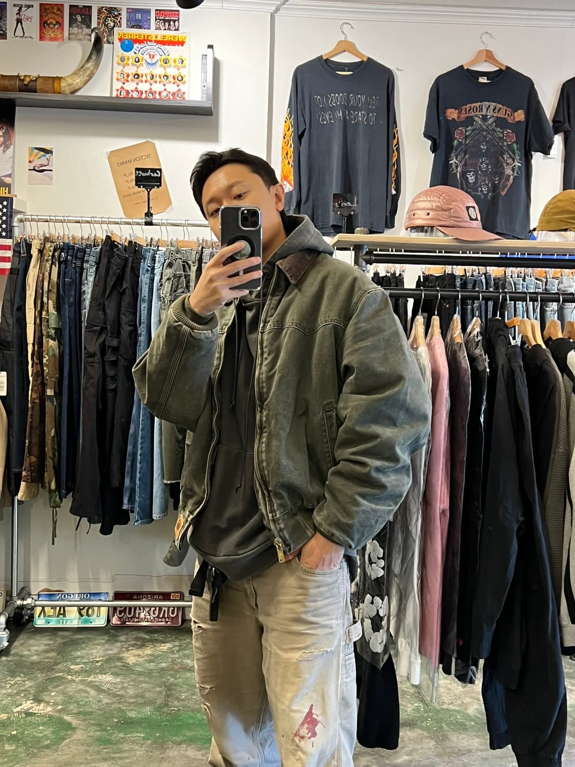 00's [2XL]OG 칼하트 J14MOS 산타페 자켓 칼하트 디트로이트 상품이미지2