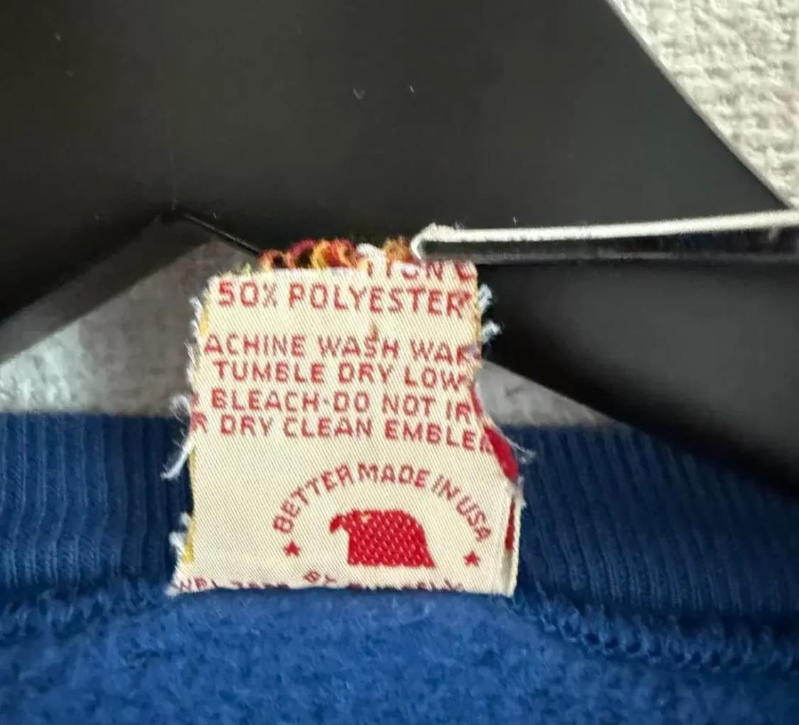 80s usa 러셀 맨투맨 블루  상품이미지7