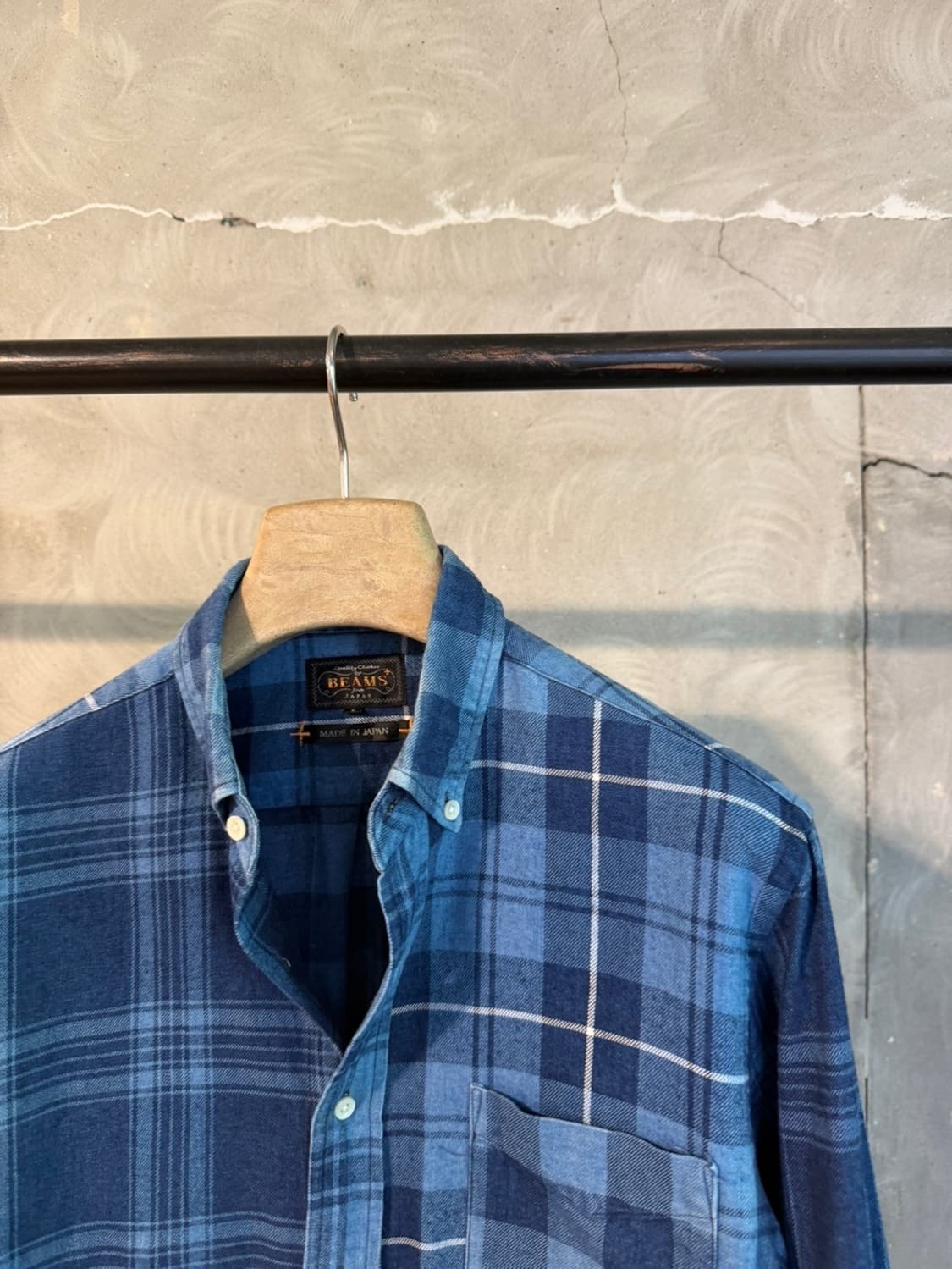 빔즈플러스 버튼다운 셔츠 55~66 상품이미지3