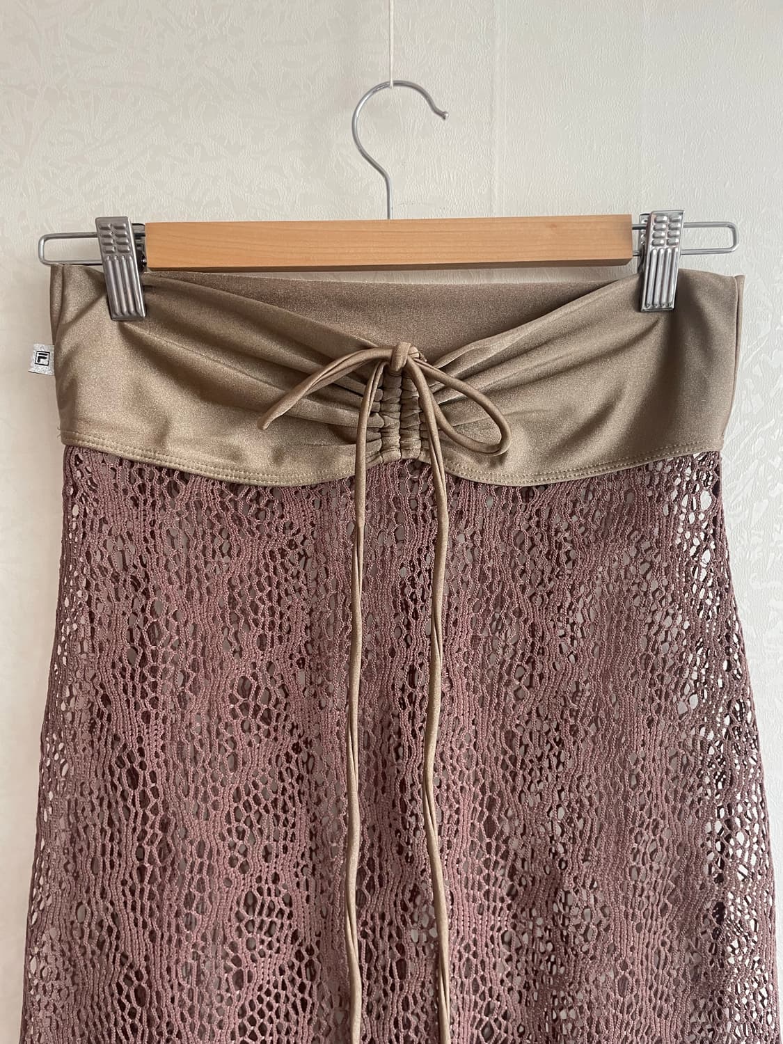 Fila brown lace vintage bikini dress 상품이미지4