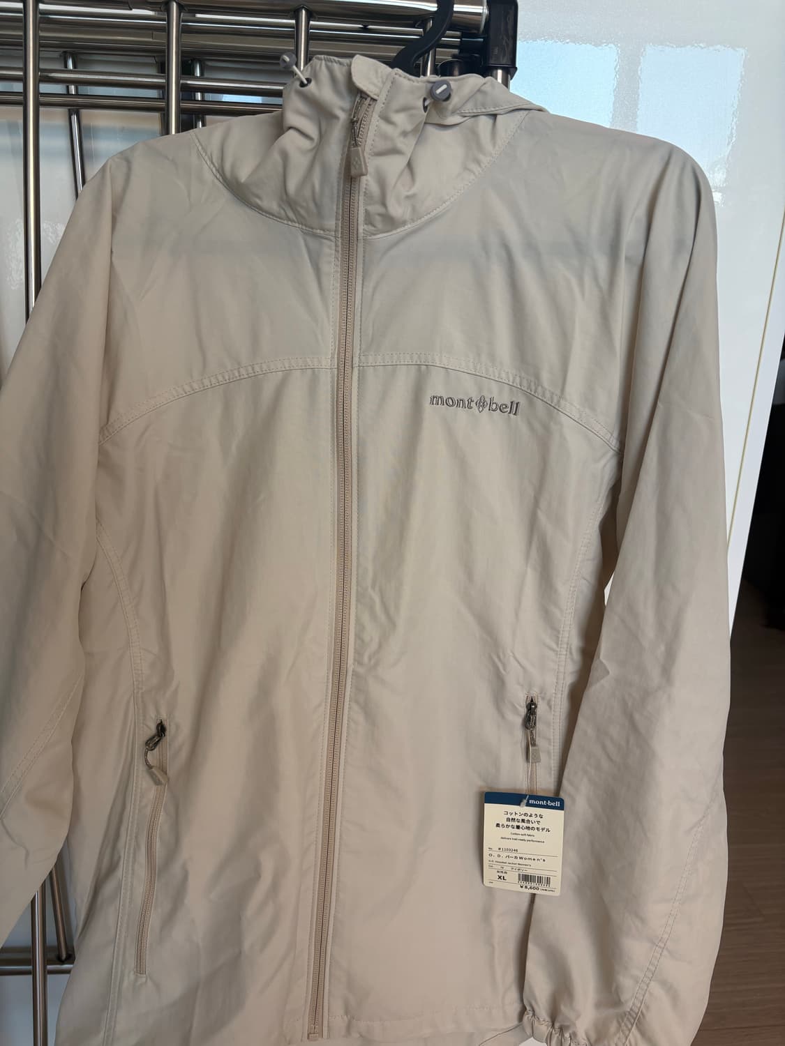 몽벨 바람막이 아이보리 XL 새상품 상품이미지2