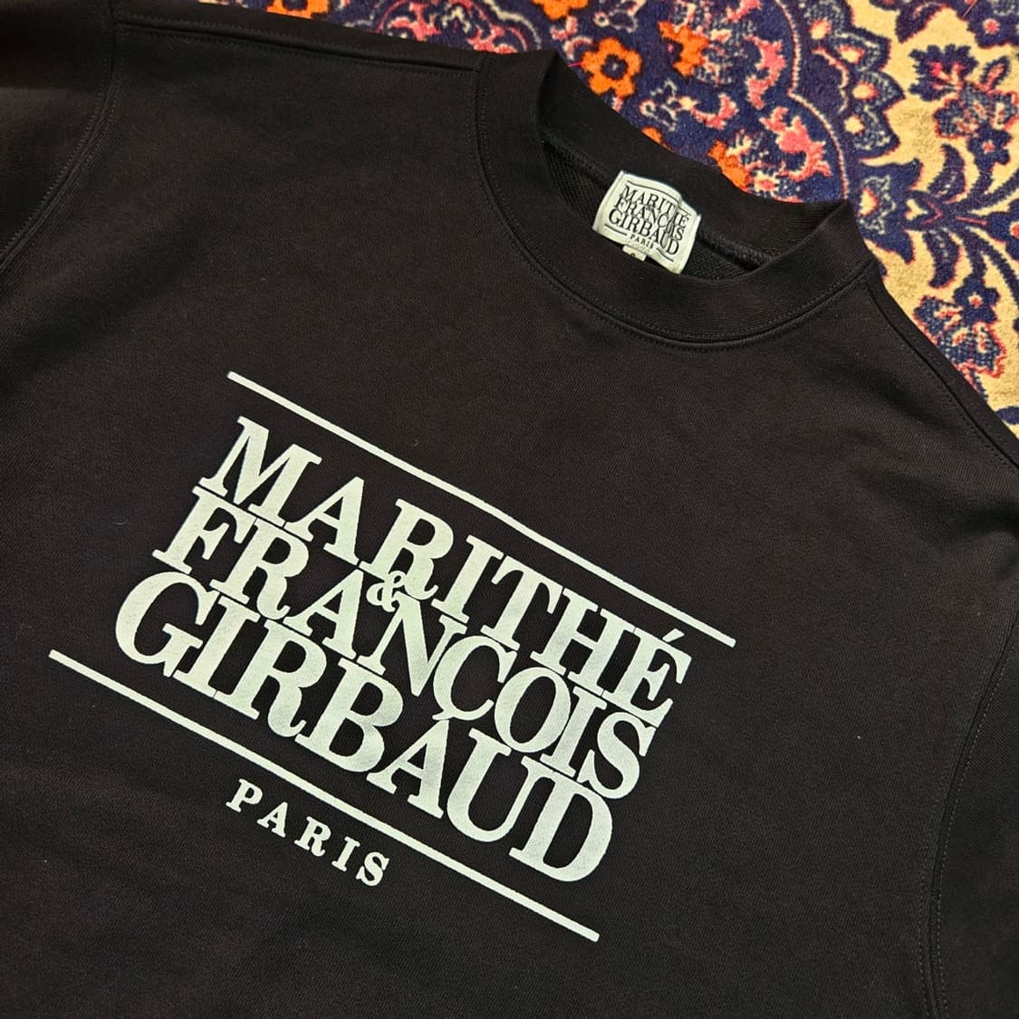 마리떼프랑소와저버 클레식 로고 스웻 맨투맨 티셔츠 상품이미지5