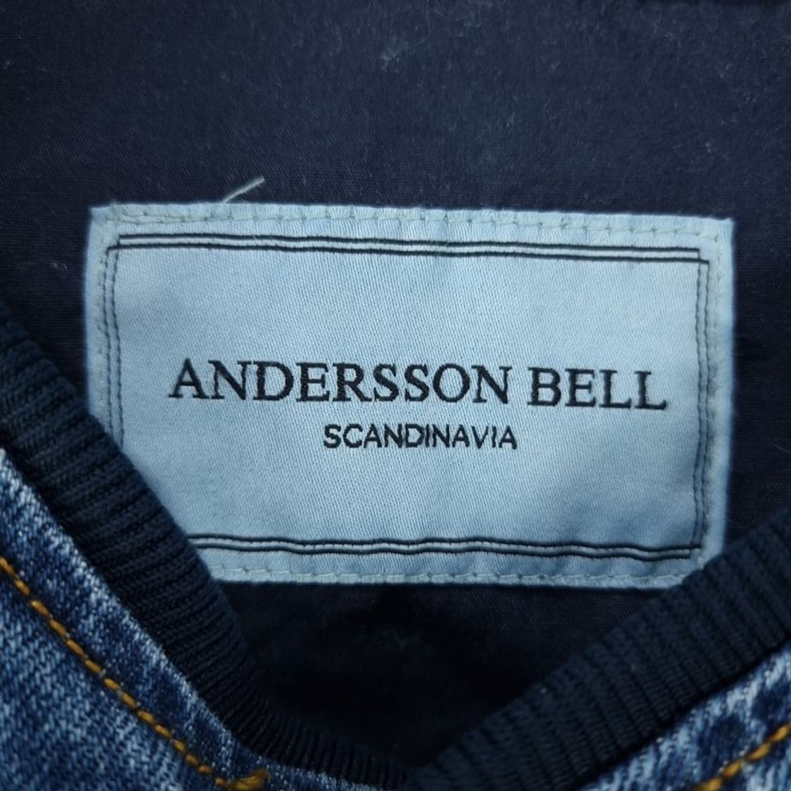 [앤더슨벨] 16 S/S 카라리스 빈티지 가공 데님 자켓 M18487 상품이미지7