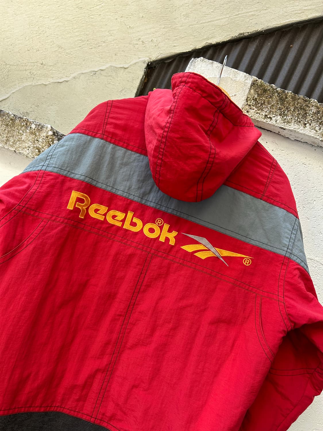 90s  한국리복  빈티지 오버사이즈 윈드브레이커 스노보드   파카 10 상품이미지8