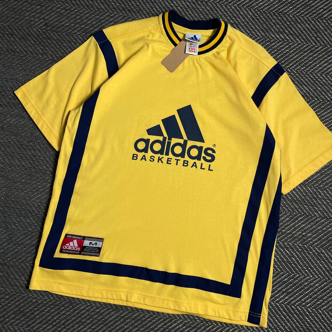 00s 아디다스 올드스쿨 빅로고 트레이닝 반팔 탑o 4812 상품이미지1