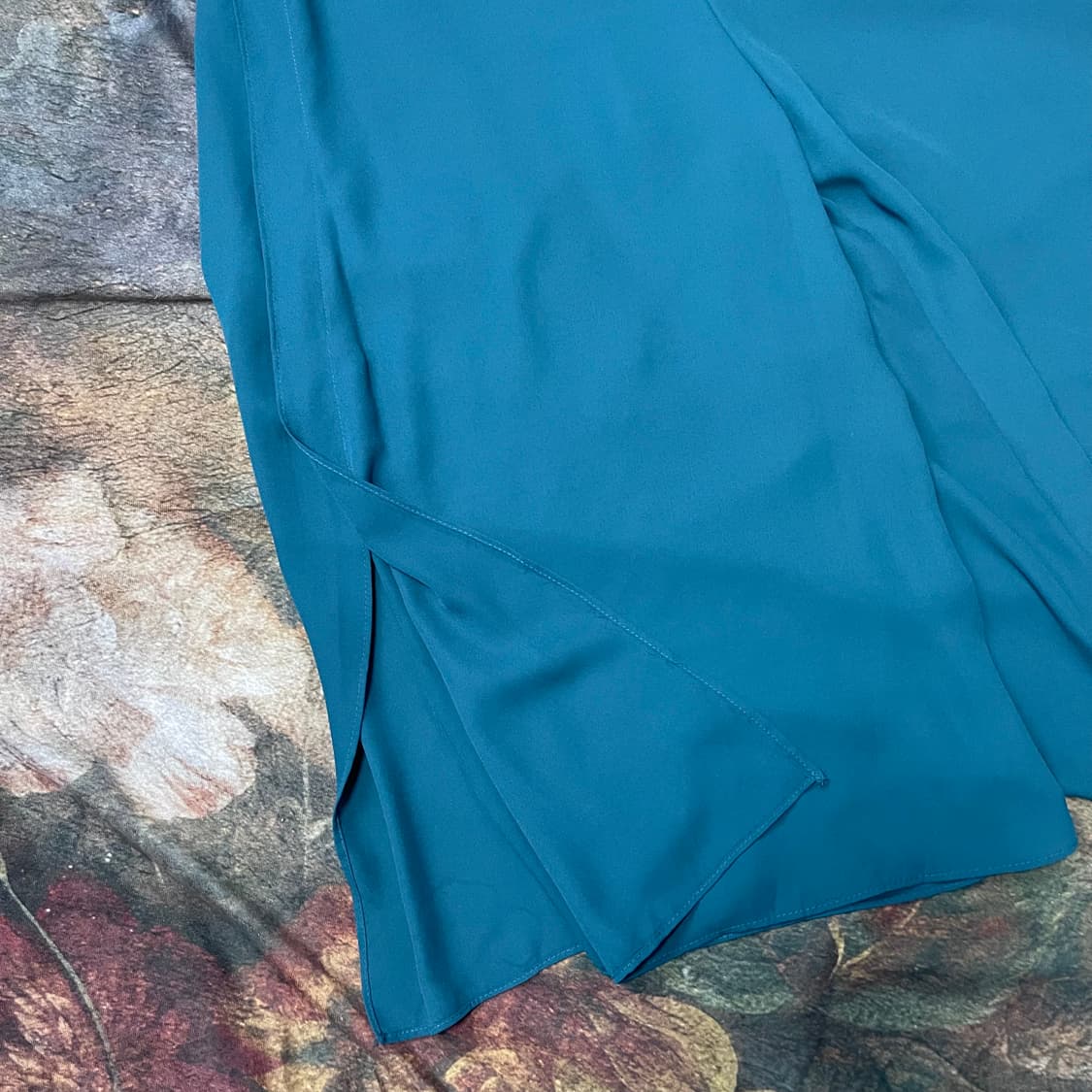 빈티지 Jennet 그린 와이드팬츠 치마바지 Free 상품이미지3