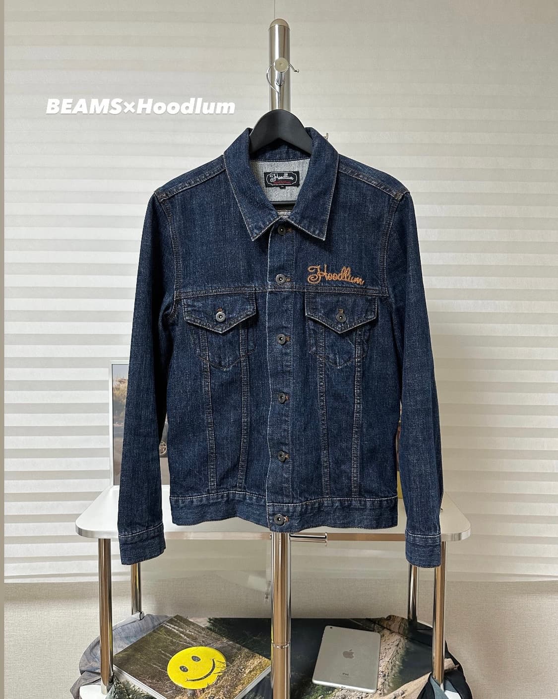 BEAMS×Hoodlum 트러커 데님 자켓 상품이미지1