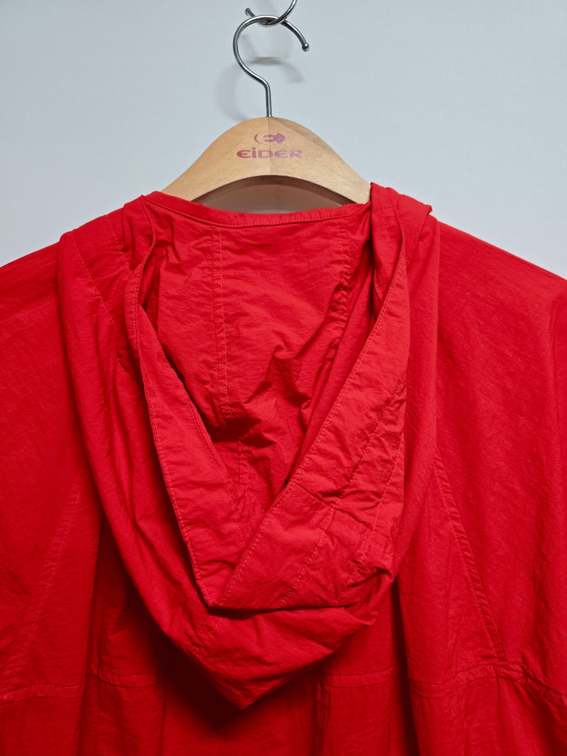 크레송 여성 바람막이 후드 자켓 레드105 상품이미지6