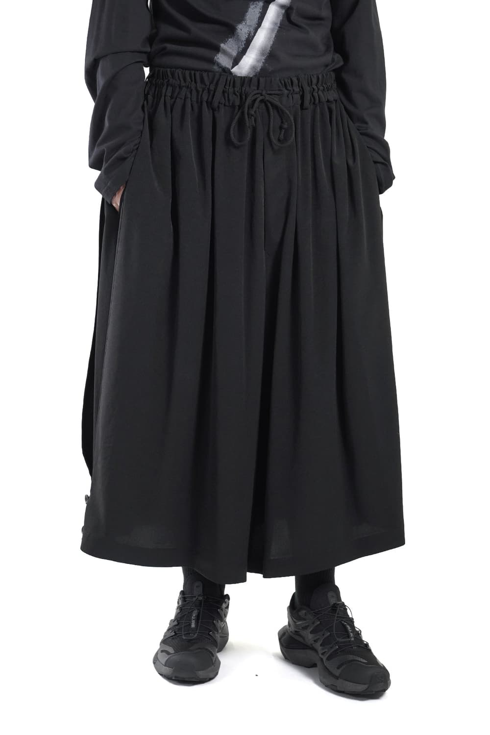 새상품 요지야마모토 박스 플리츠 와이드팬츠 3size 상품이미지5