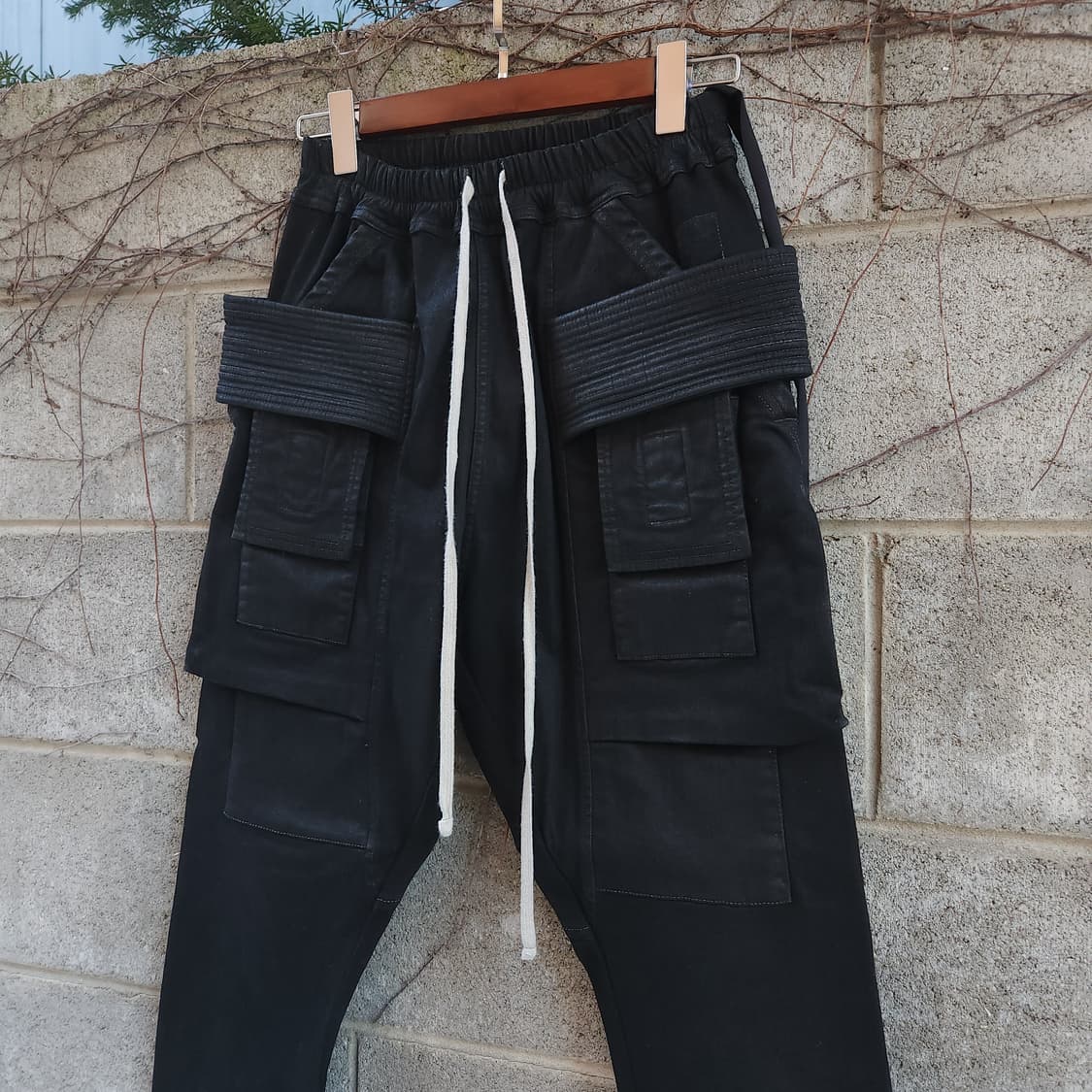 [S] 릭오웬스 다크쉐도우 태권도 왁스 데님팬츠 상품이미지2