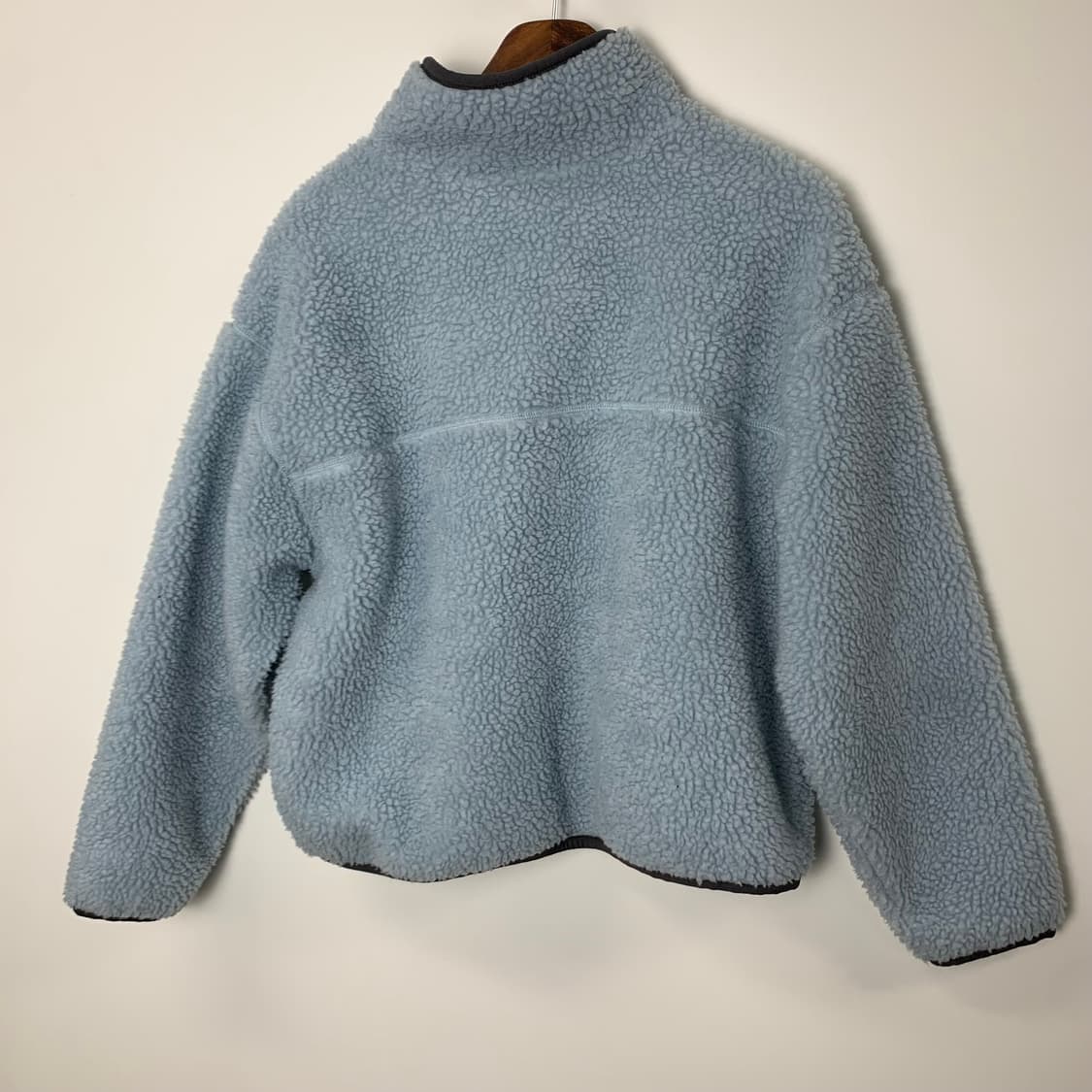 리바이스 스카이블루 쉐르파 반집업 맨투맨 상품이미지3