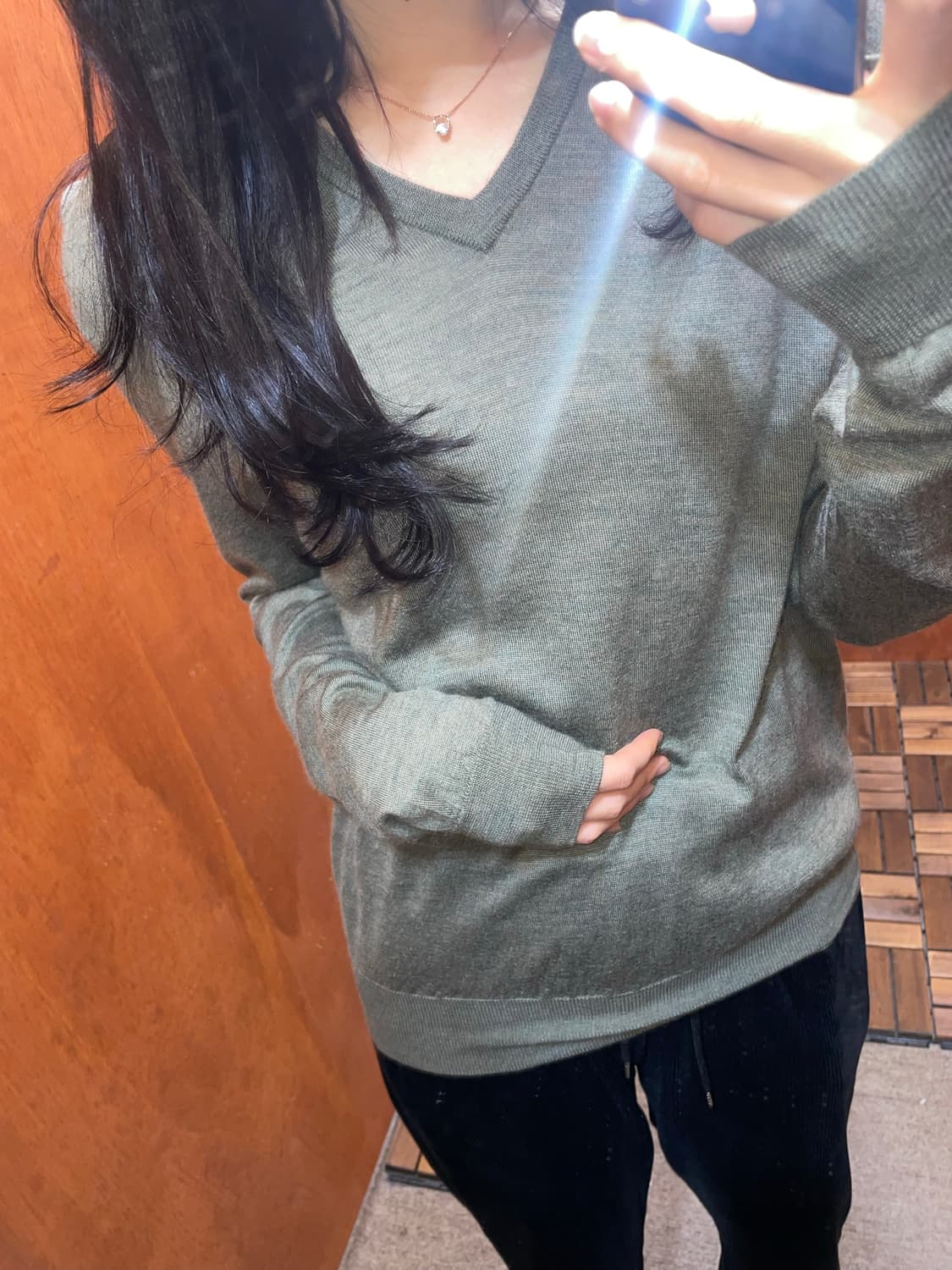 POLO 폴로 랄프로렌 울 브이넥 니트 상품이미지2