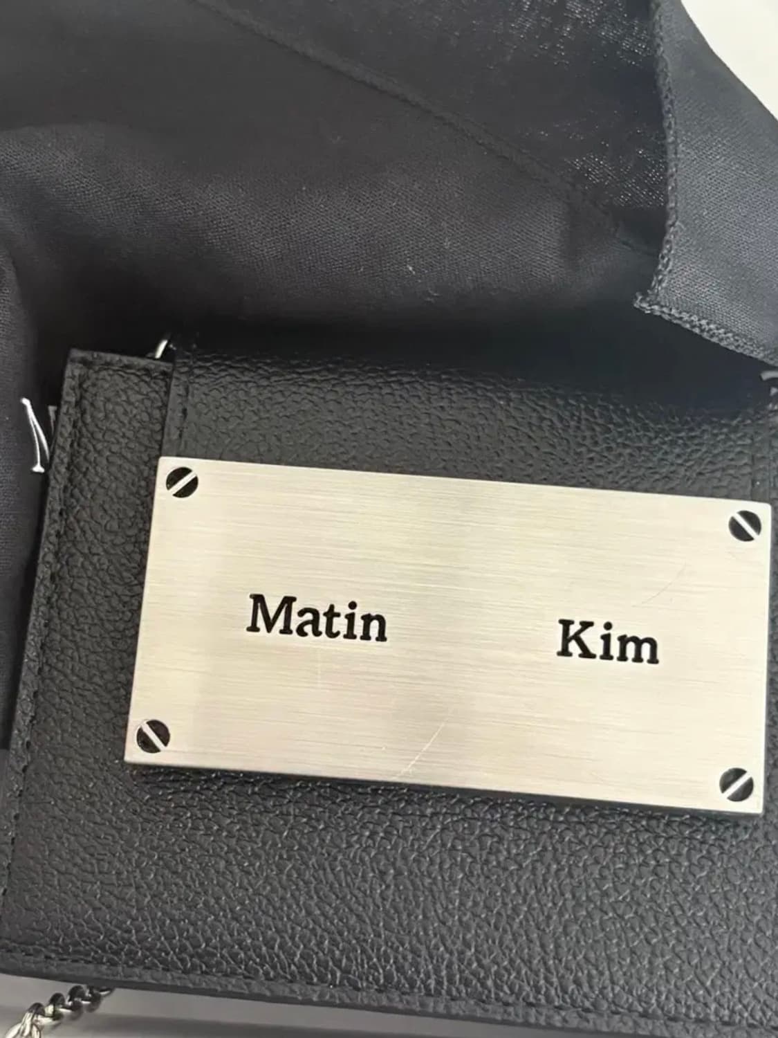 마뗑킴 아코디언 미니백 블랙 상품이미지1