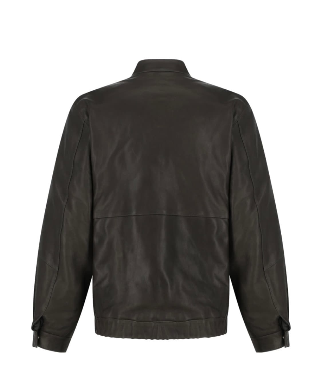 Lambskin Leather Blouson, Brown 상품이미지2