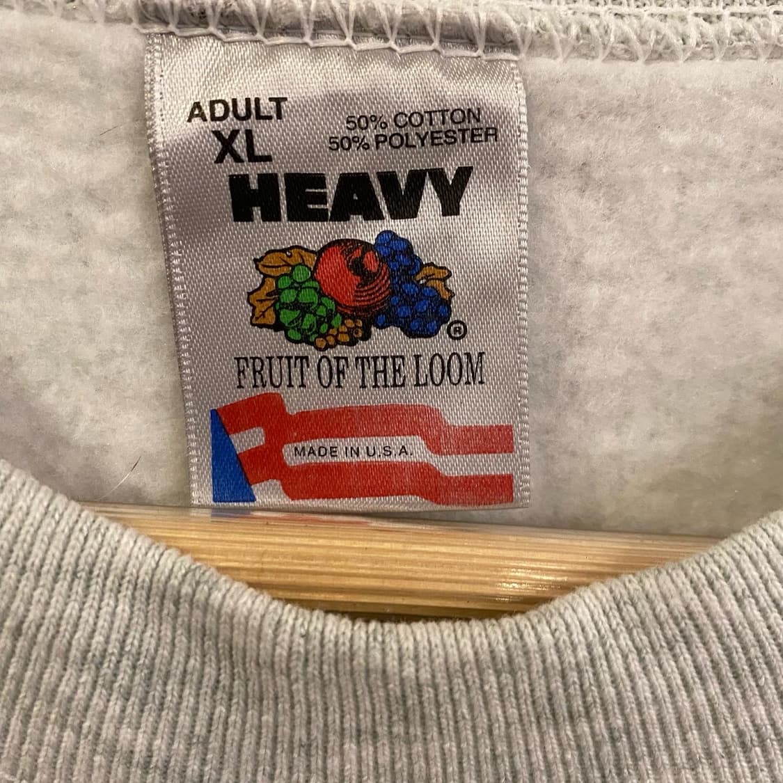 90s USA 플루츠오브더룸 호랑이 맨투맨 상품이미지8