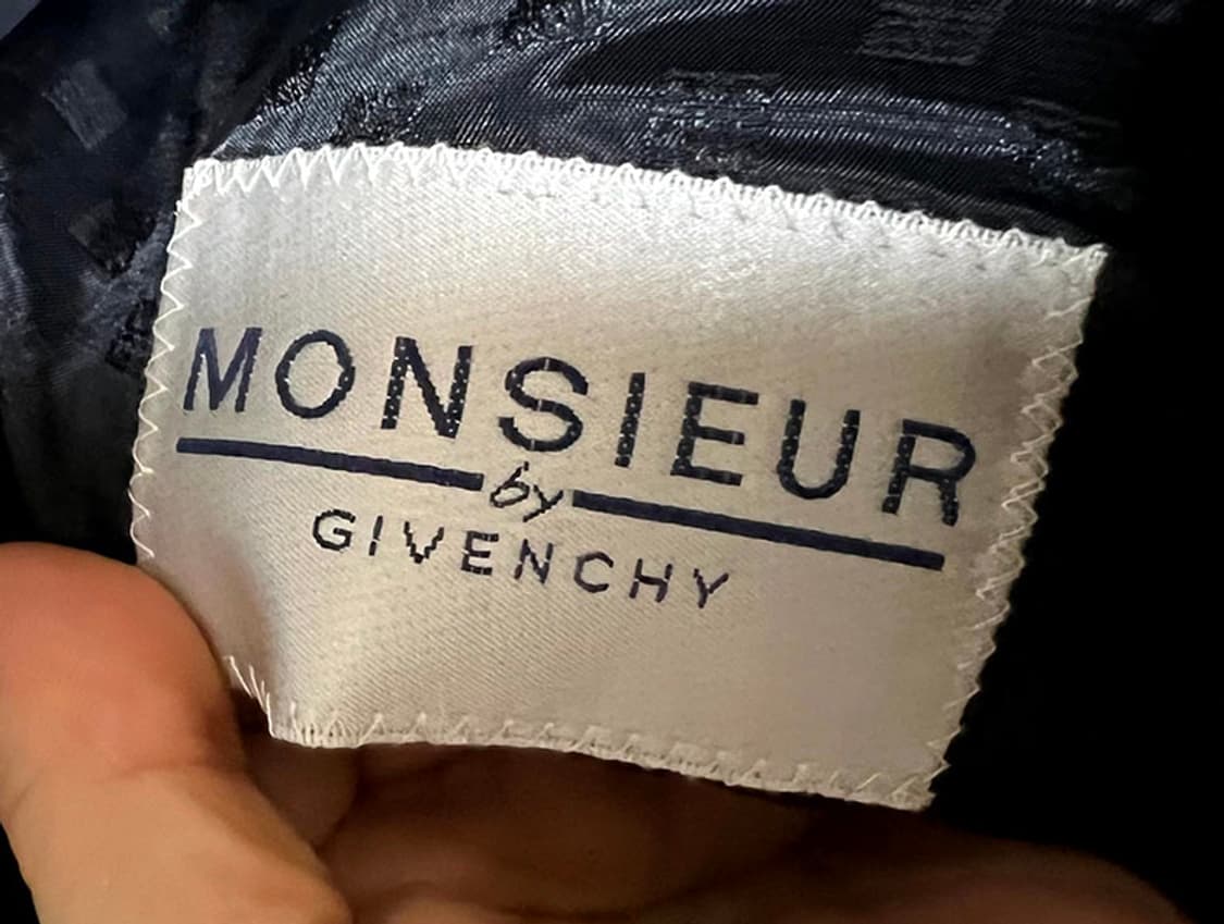 지방시 정장자켓 여름 블레이저 솔리드 투버튼 다크네이비 XL 105 상품이미지5