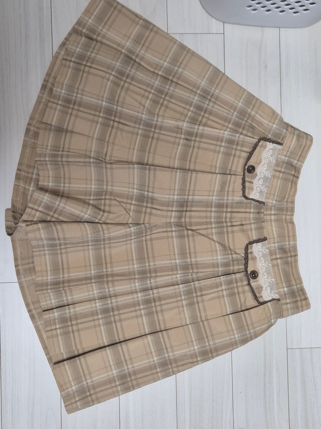Axes femme plaid shorts 상품이미지4