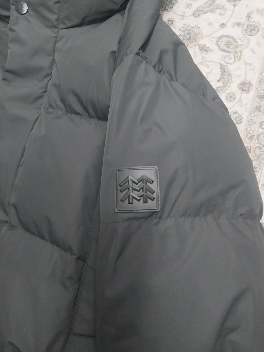 코오롱 스포츠 후드 롱패딩 105 상품이미지3