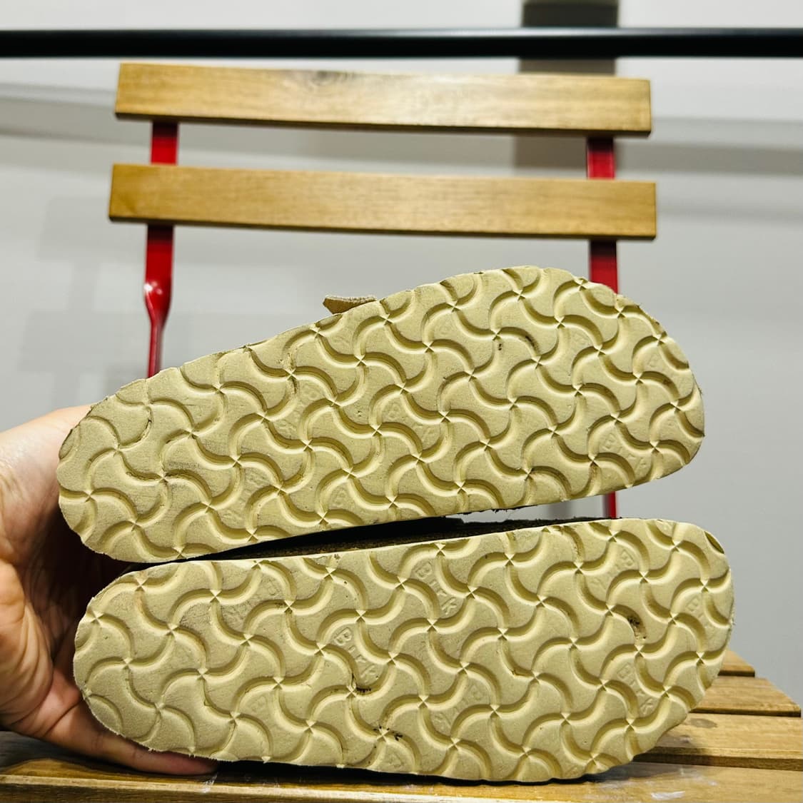 230) 버켄스탁 뮬 여성 여자 슬리퍼 버클리 스웨이드 벨트 상품이미지6