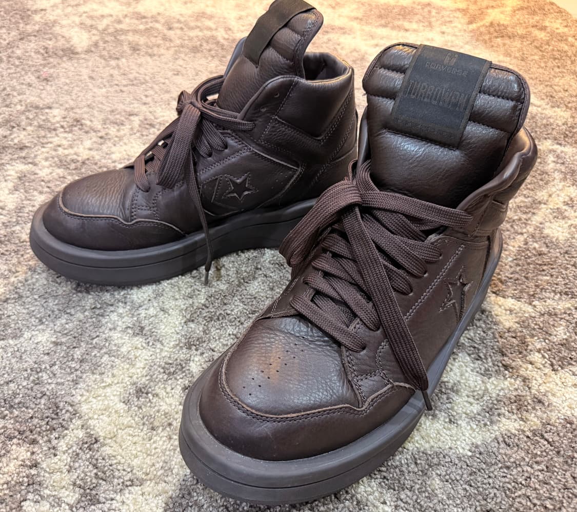 Rick Owens x Converse 릭오웬스 컨버스 터보웨폰 클레이 상품이미지1