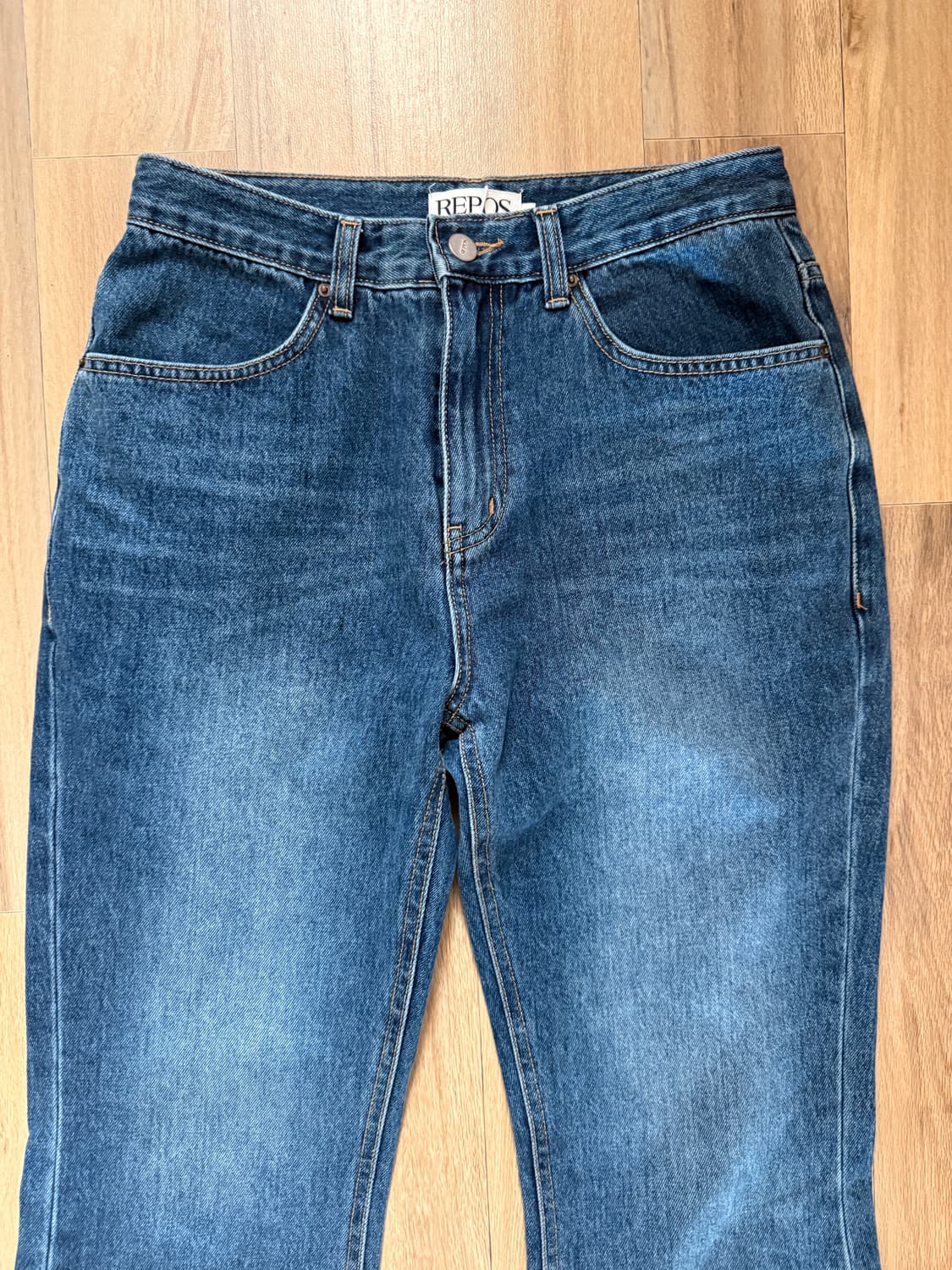 리포스 부츠컷 데님 팬츠  상품이미지3