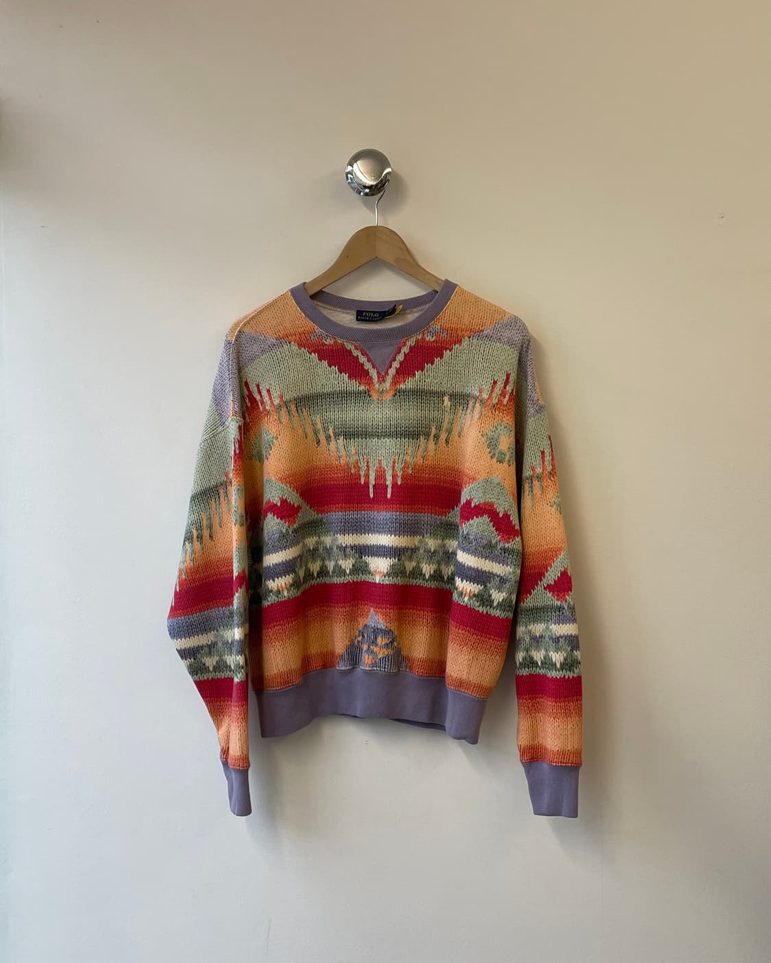 Polo southwestern sweatshirt 폴로 스웻셔츠 상품이미지1
