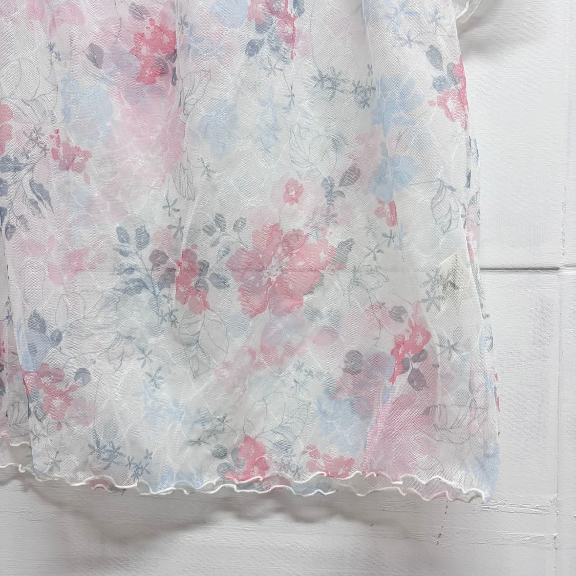 dada de epatant 시스루 플라워 블라우스 L JPN 상품이미지3