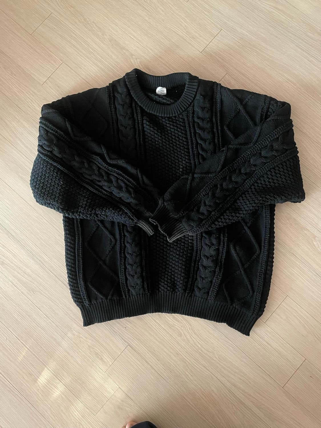 에디피스꽈배기 니트 상품이미지1