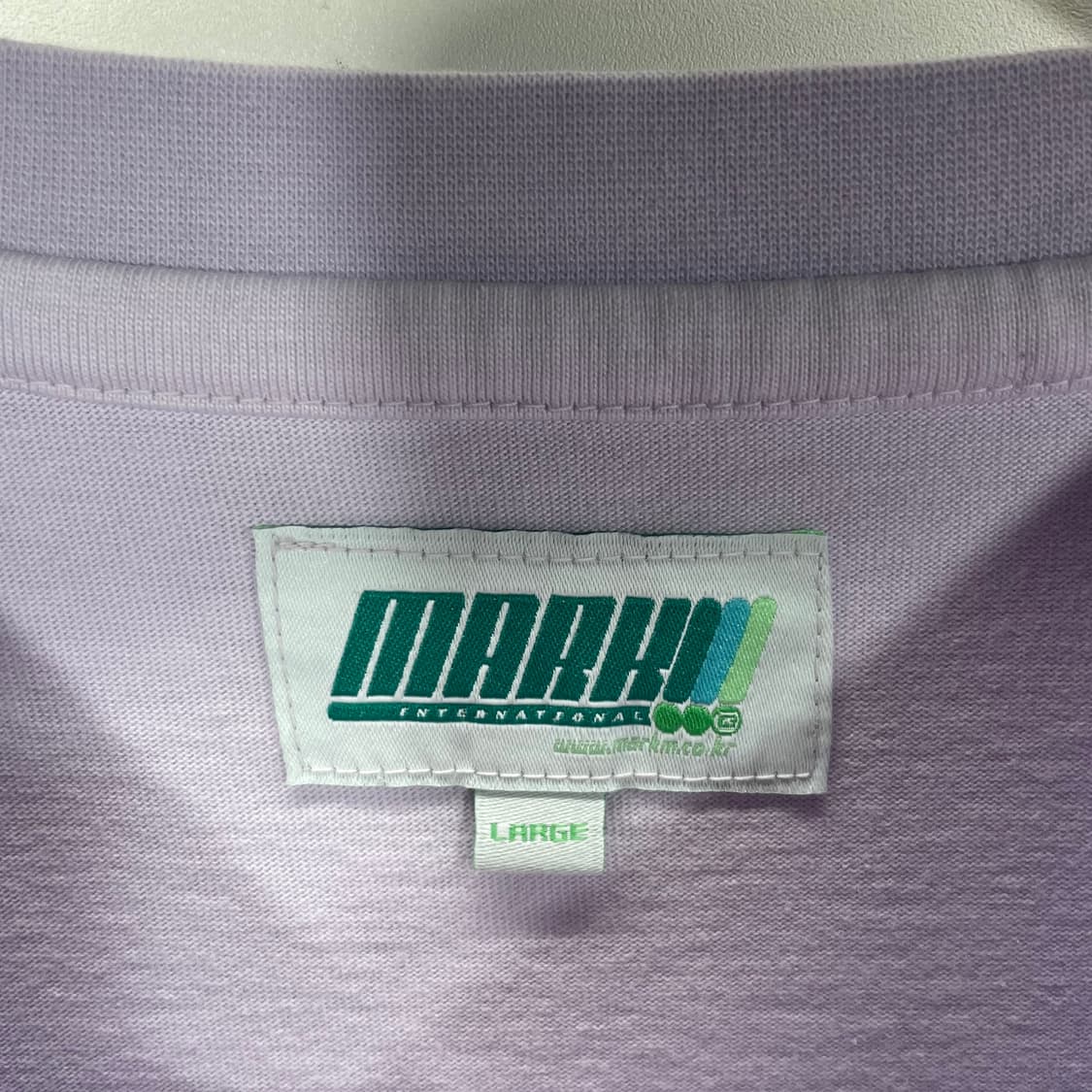 MARKM 마크엠 퍼플 그라데이션 긴팔 티셔츠 상품이미지3