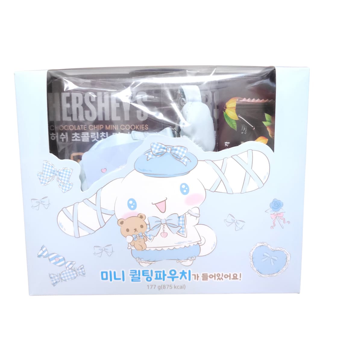 세븐일레븐 시나모롤 미니 퀄팅백 키링 초콜릿세트 상품이미지3