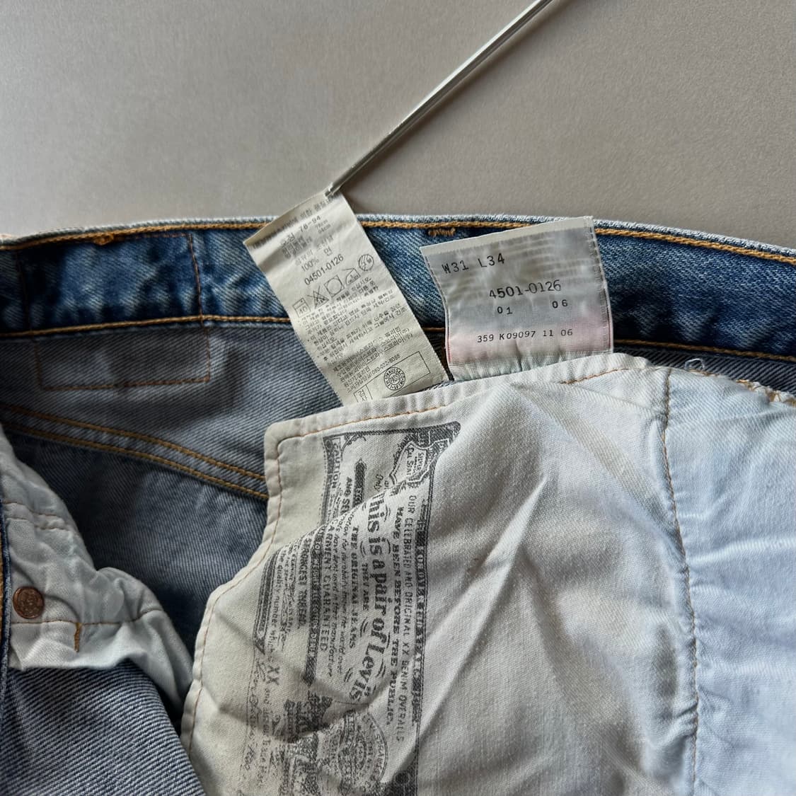 [31인치]리바이스 Levi's 00s 501 데님 팬츠 상품이미지8