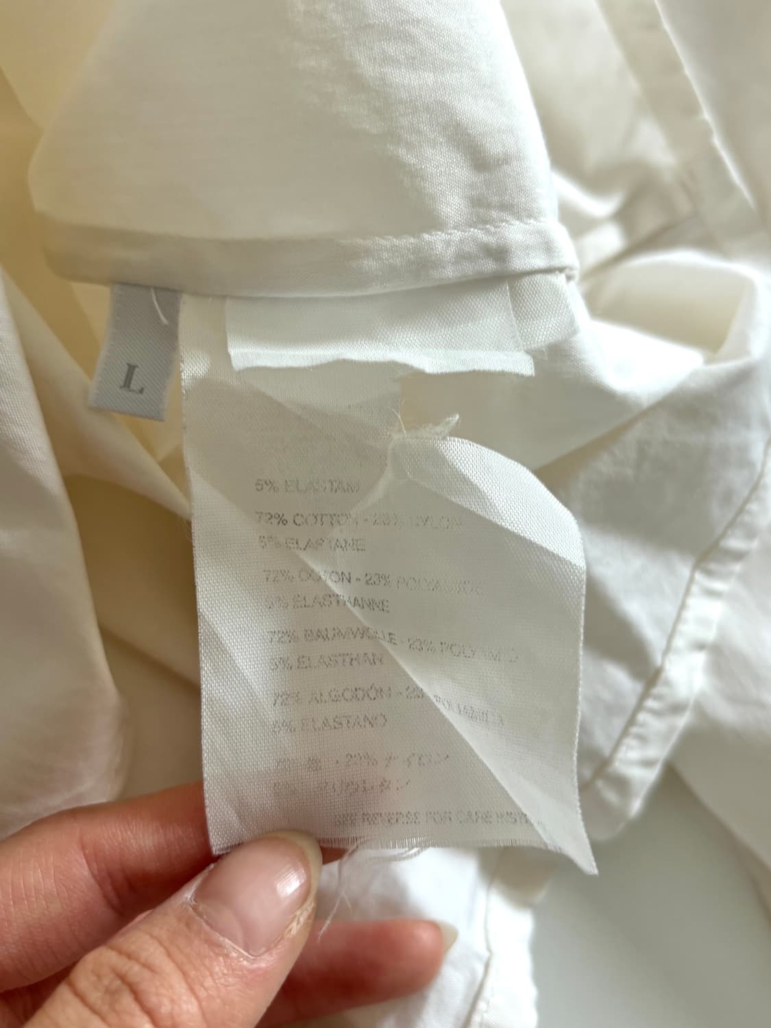 Prada 프라다 화이트 베이직 셔츠 상품이미지10