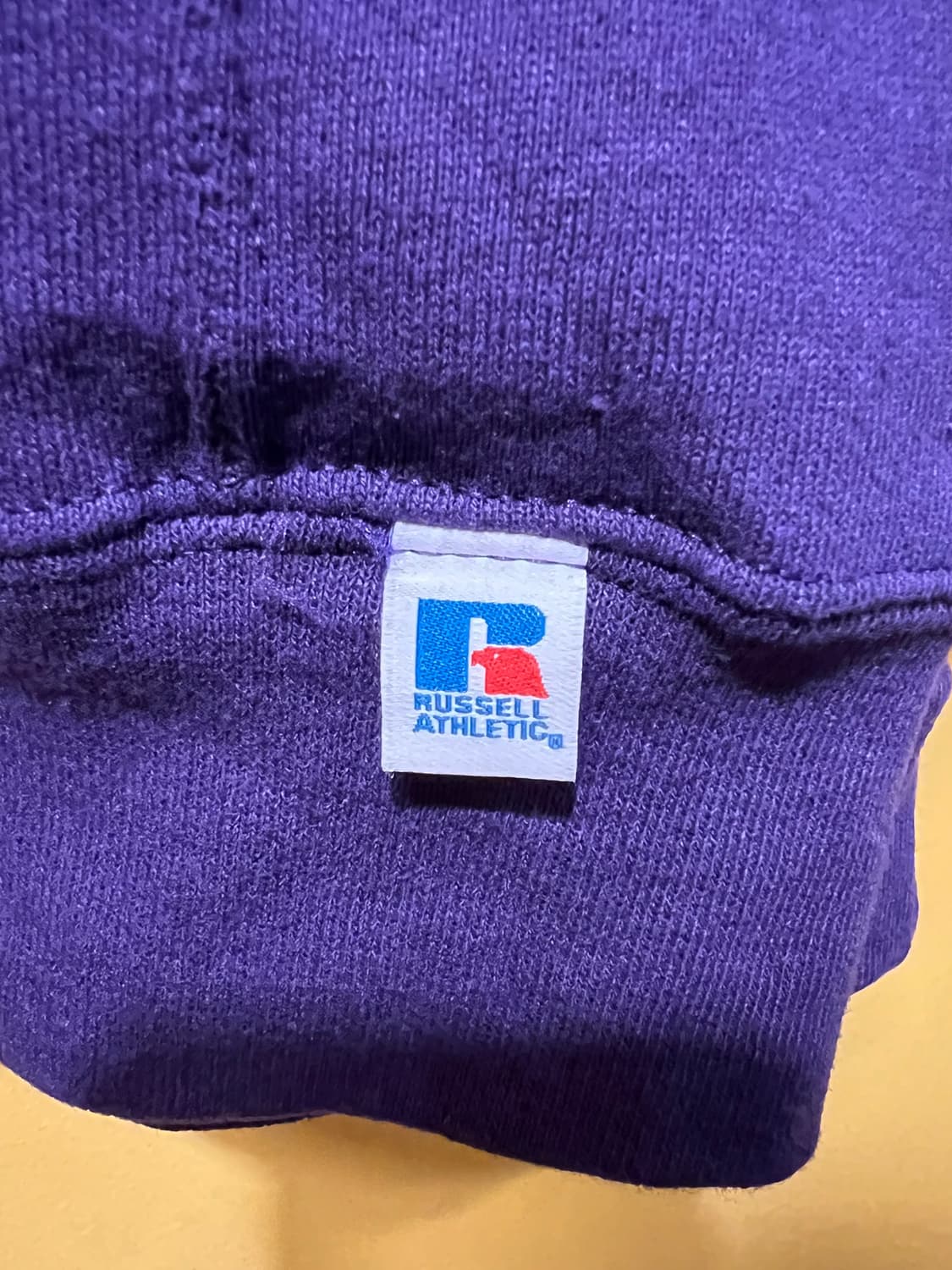 [L] 러셀 애슬레틱 퍼플 블랭크 스웻셔츠 크루넥 맨투맨 상품이미지10