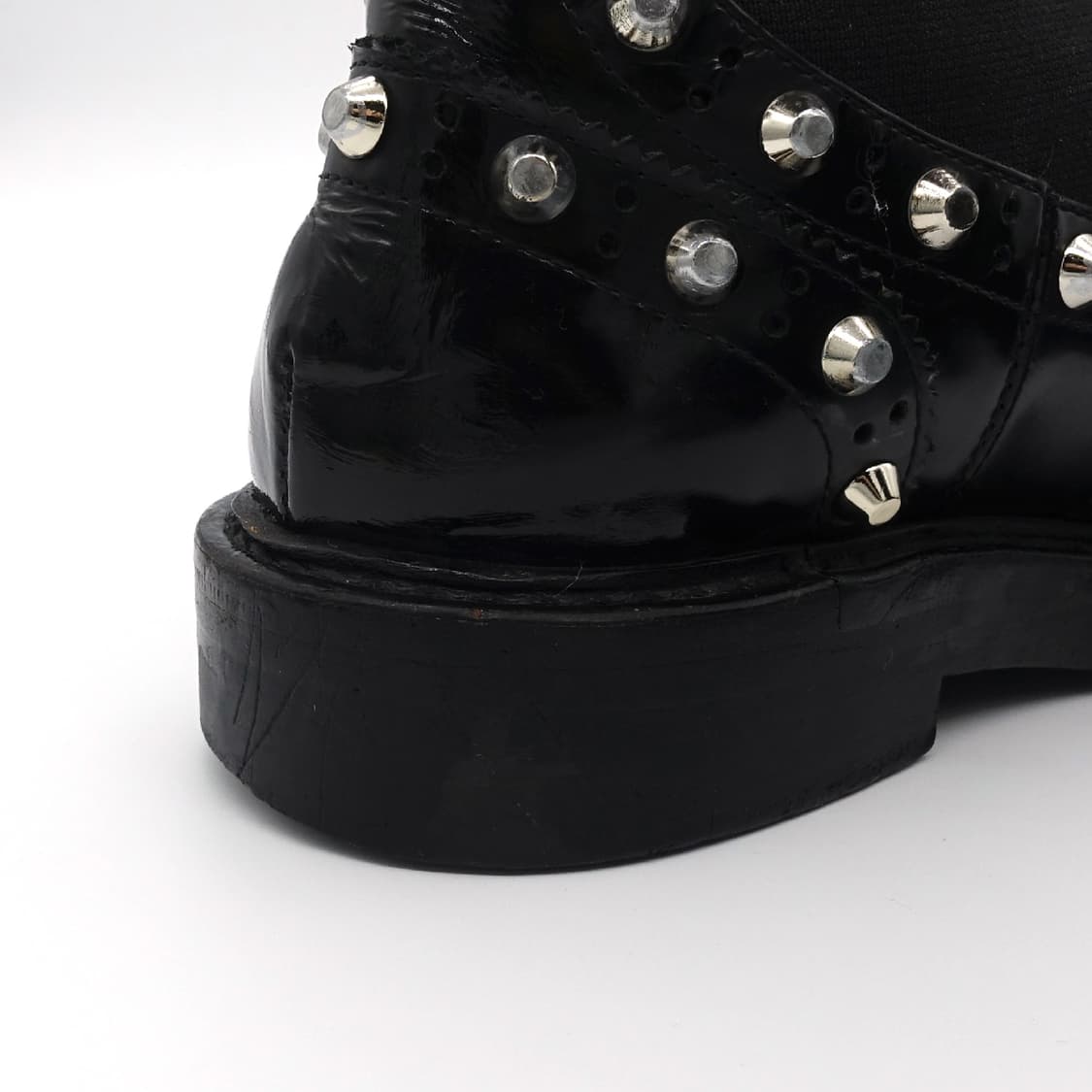 [37,240]BALENCIAGA 발렌시아가 사이드고어 윙팁 스터드 부츠 상품이미지9