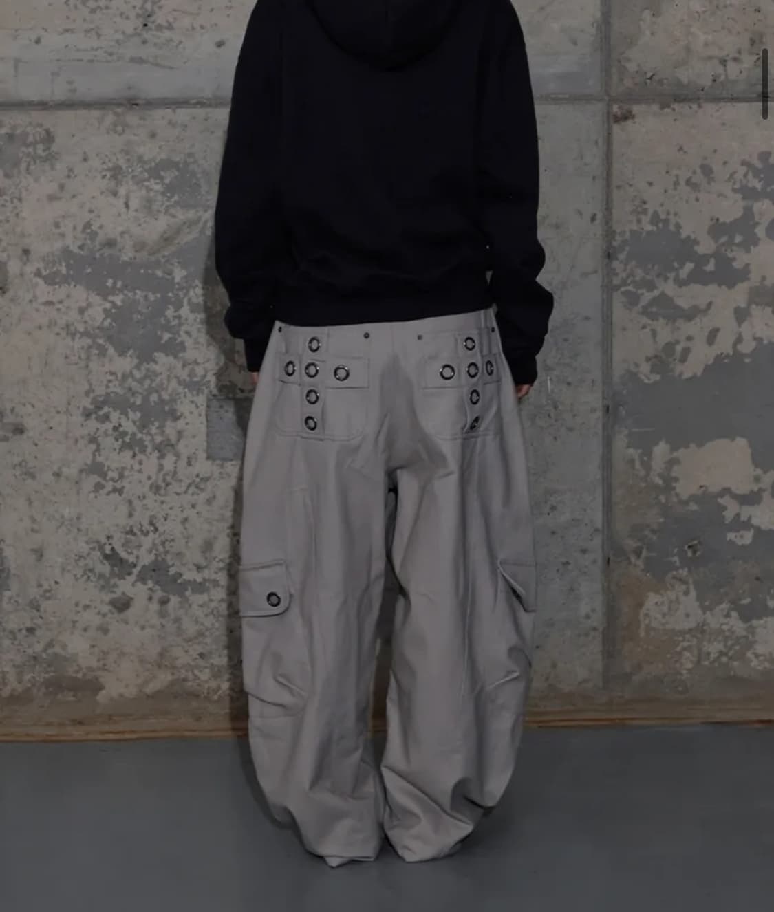 크로스 포켓 카고 팬츠 (PINK BEIGE) 상품이미지1