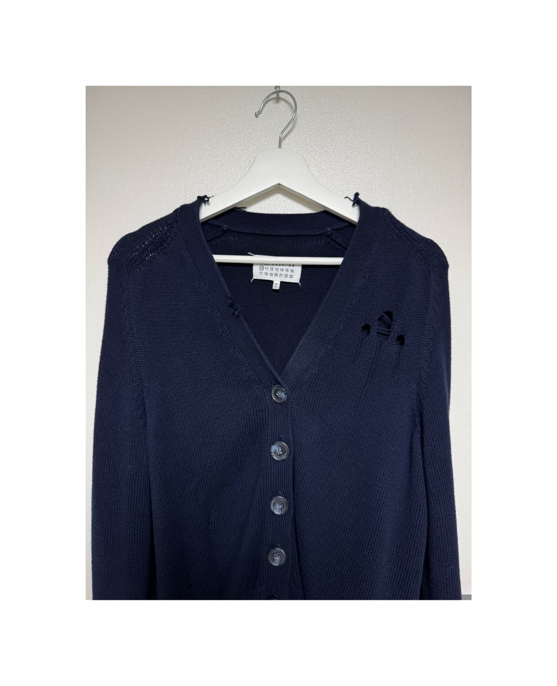 마르지엘라 디스트레스 가디건 상품이미지1