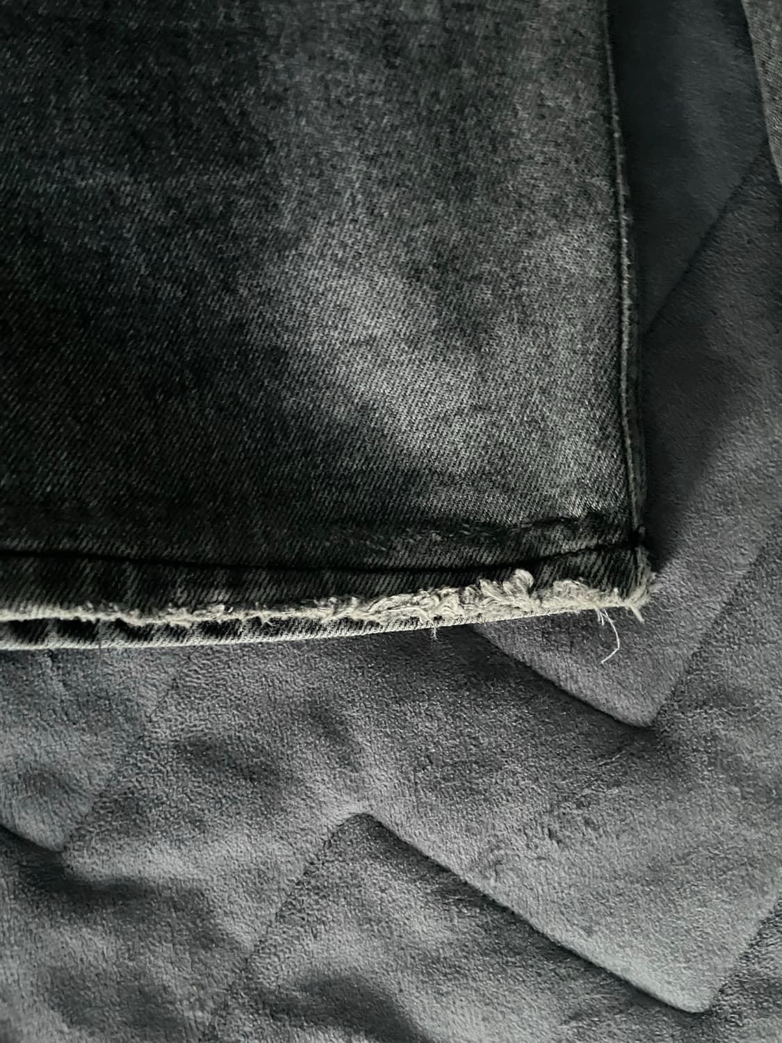 해칭룸 와이드 커브드 진 상품이미지4