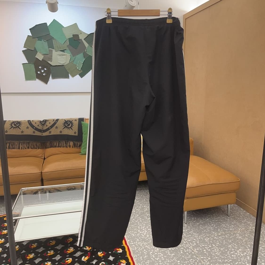 아디다스 올드스쿨 베이직 삼선 와이드 트랙팬츠 L C07138 상품이미지4