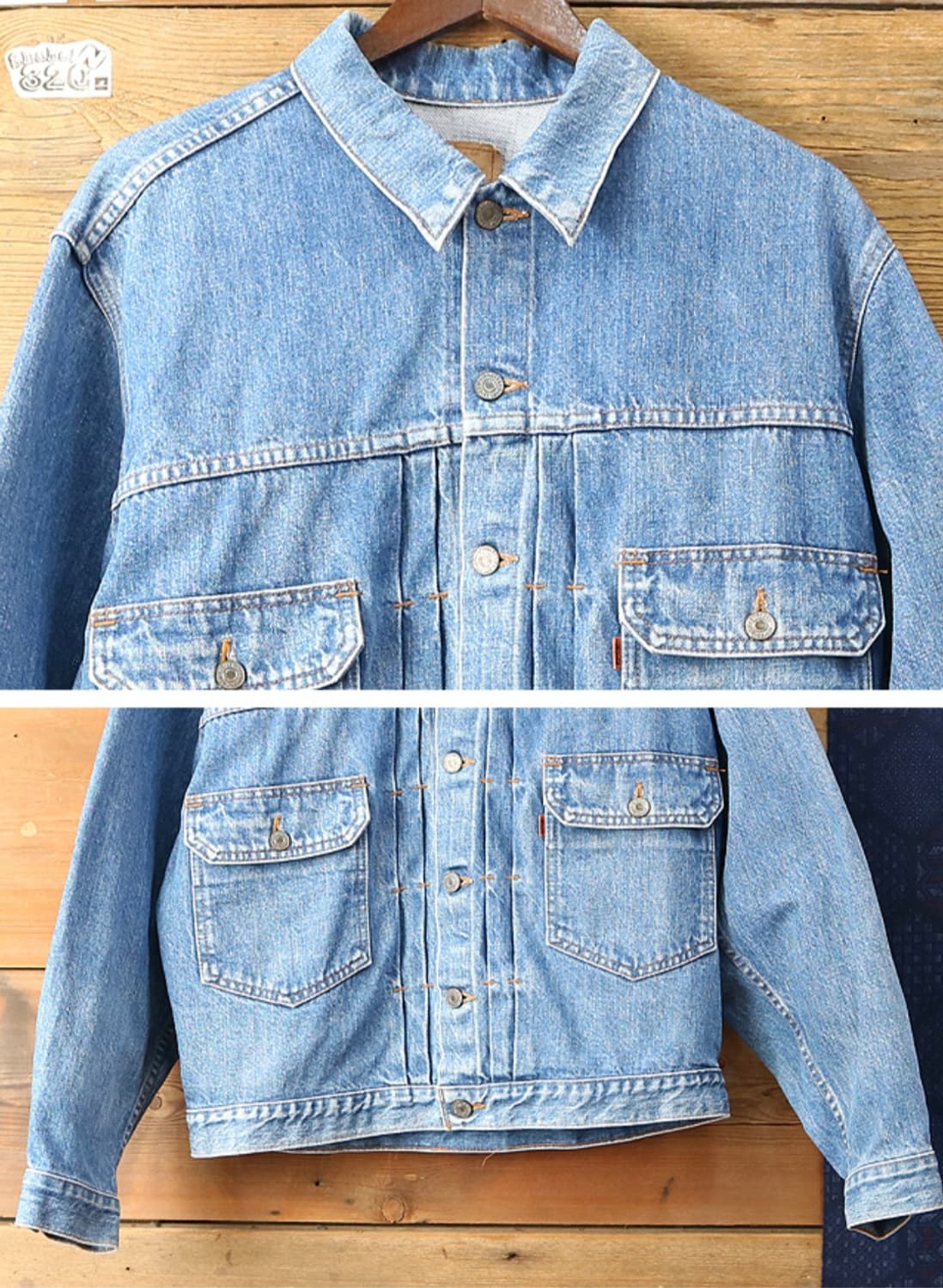 일본판 80S LEVIS 리바이스 70502-0217 오랜지텝 빈티지  상품이미지2