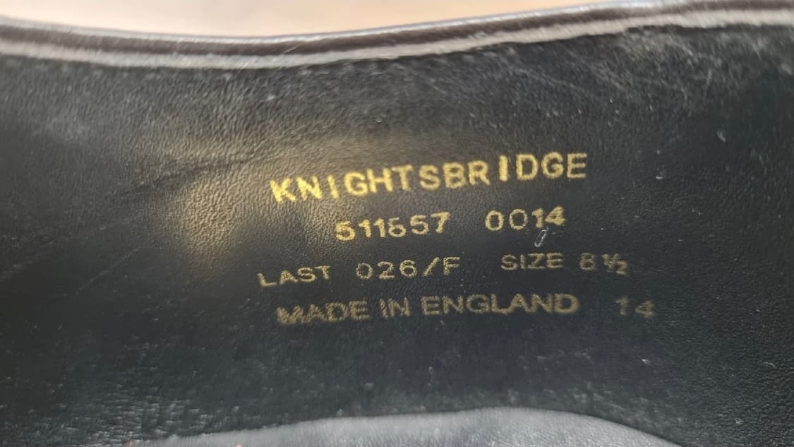 헤링슈즈 정품 스트레이트팁 구두 270~275 상품이미지9