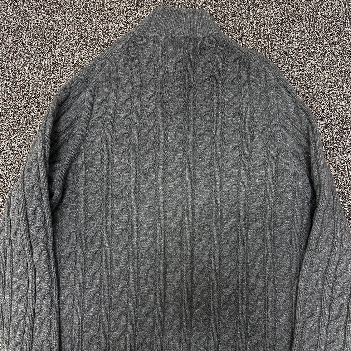 POLO 폴로 랄프로렌 꽈배기 케이블 램스울 니트 L 상품이미지6