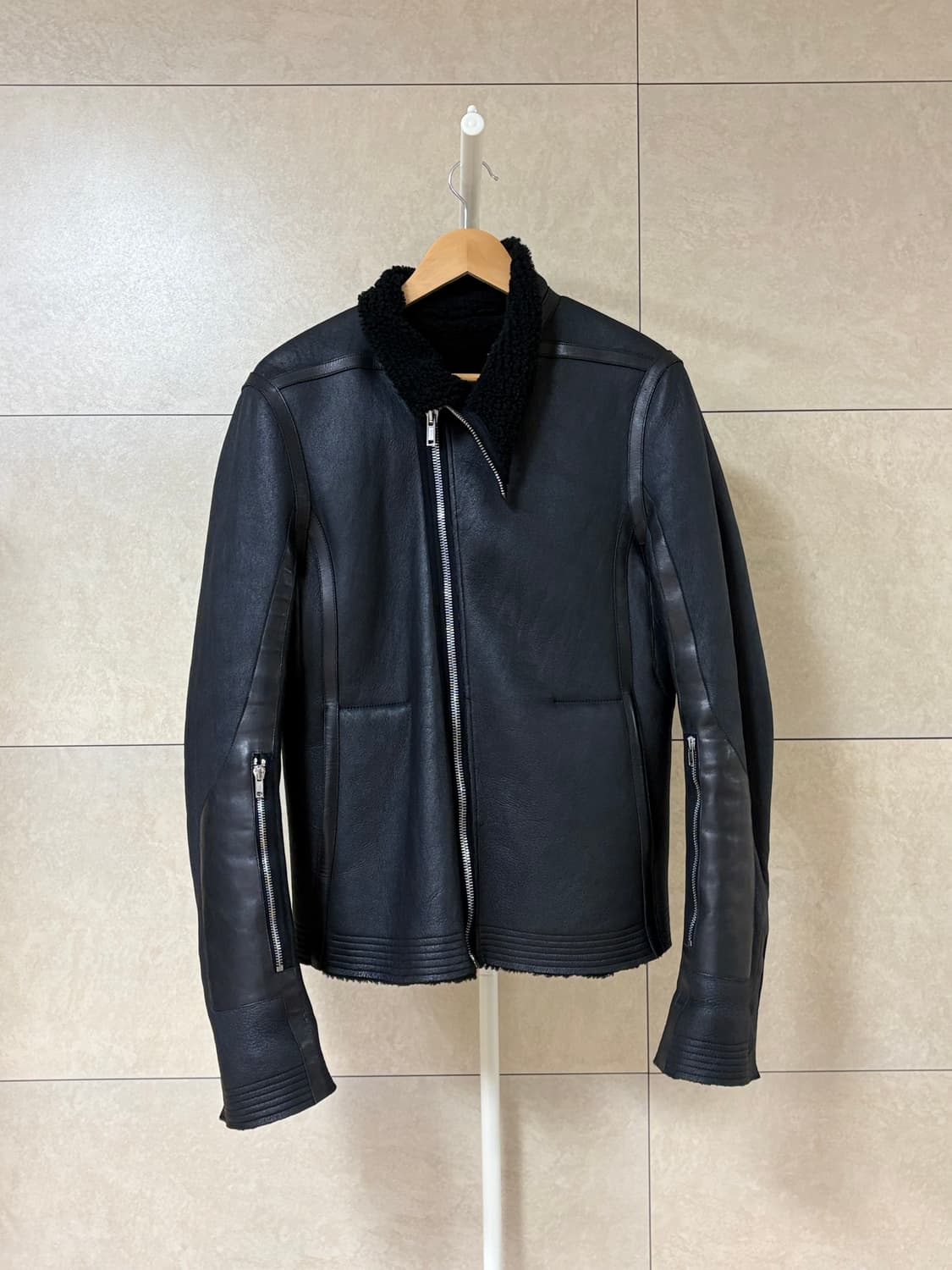 릭오웬스 몰리노 시어링 자켓 상품이미지2