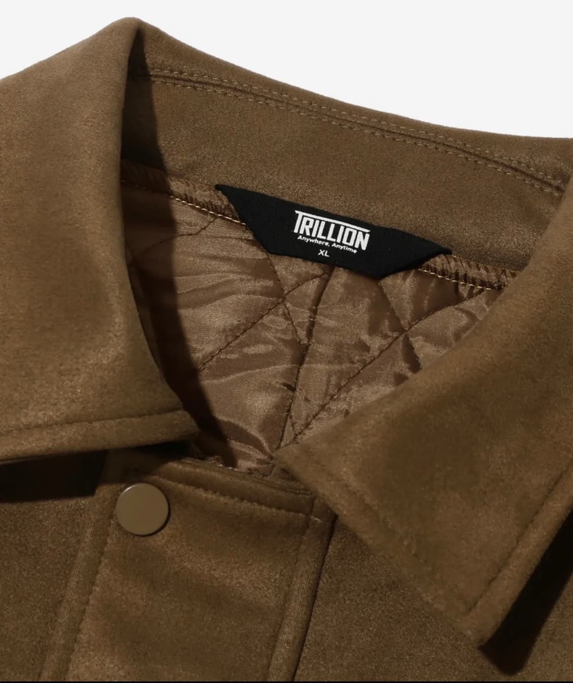 스웨이드 라벳 블루종 집업자켓 상품이미지2