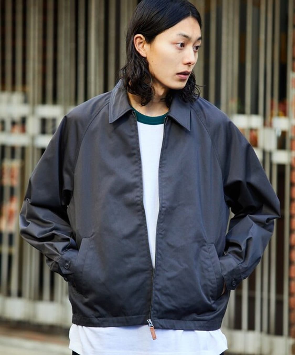 FREAK'S STORE Twill Zip Blouson 상품이미지2