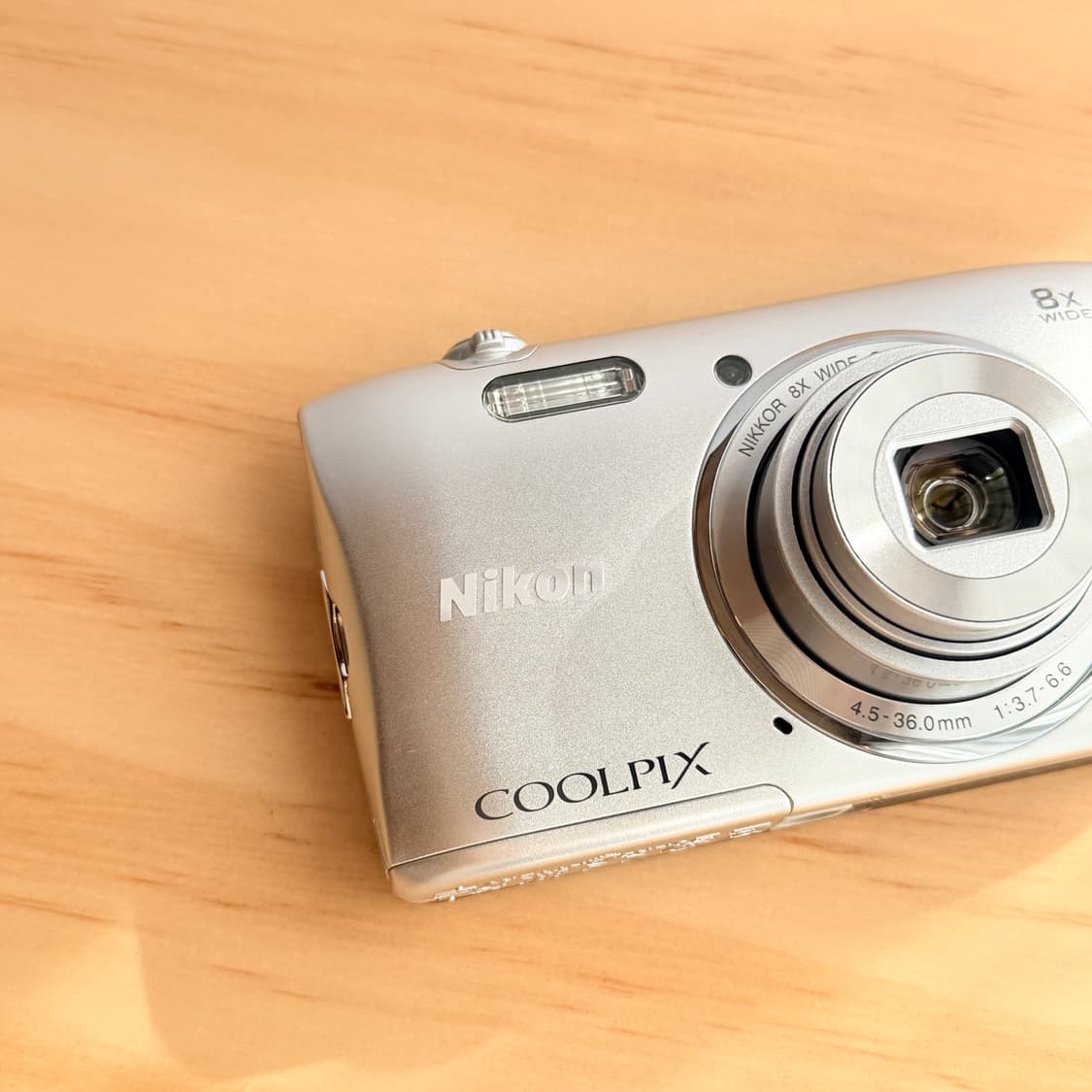 ✨미품/풀박스✨ 니콘 쿨픽스 S3600 실버 디카 상품이미지6
