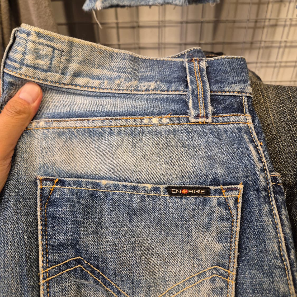 31인치 에너지 디스트로이드 부츠컷 워싱청바지  상품이미지3