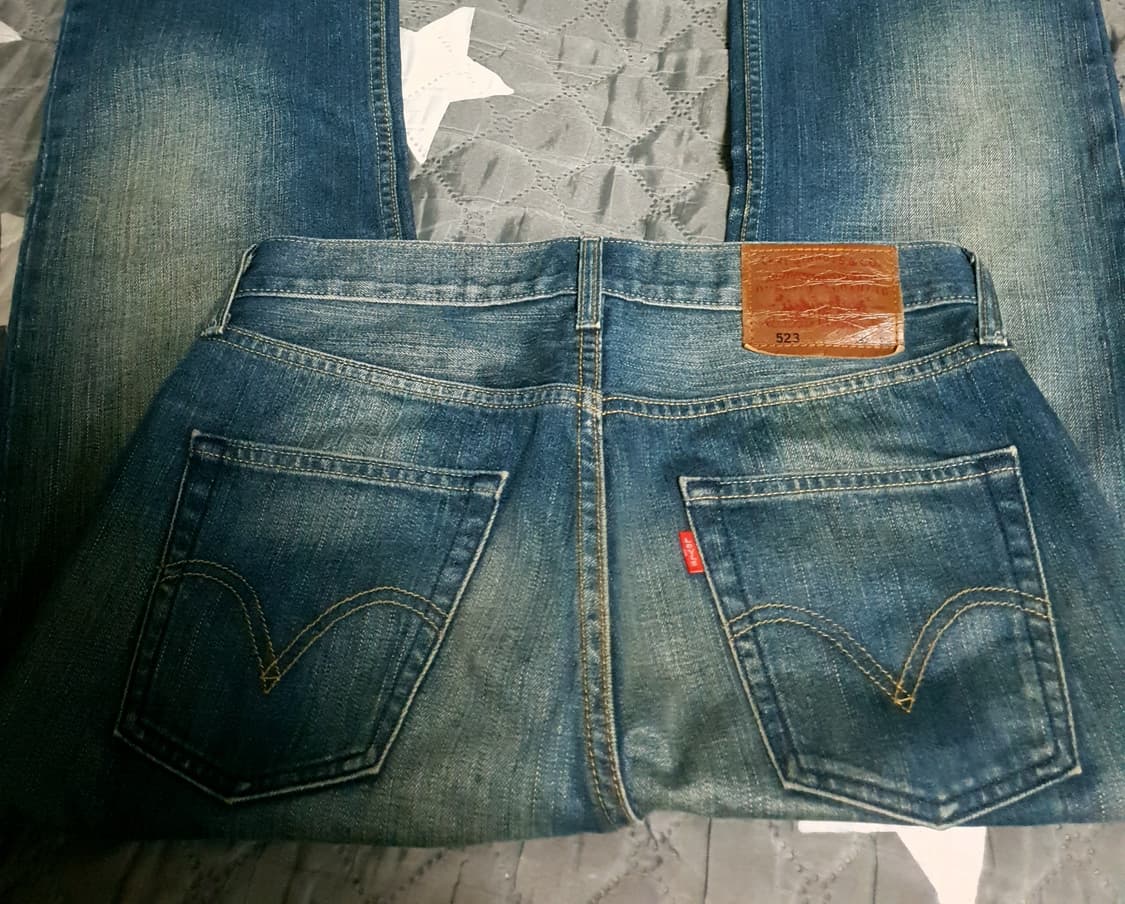 리바이스 523 빈티지워싱 스트레이트핏 데님팬츠 (32) 상품이미지3