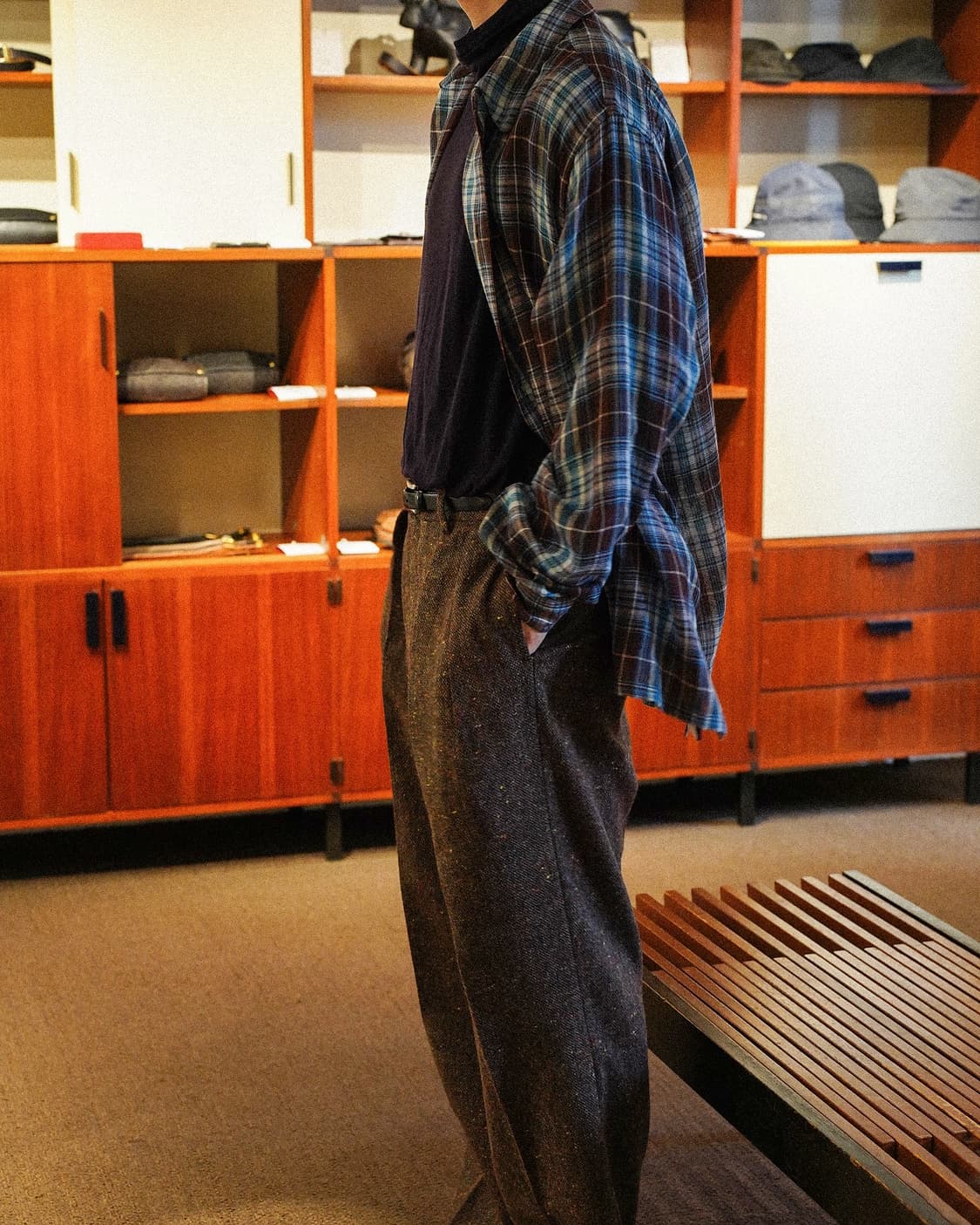 [M] 25AW NICENESS 나이스네스 THOM 네이비 상품이미지3